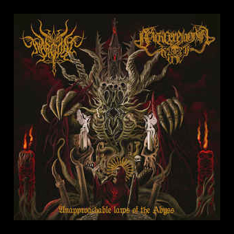 WARGOAT / BLACK CEREMONIAL KULT Unapproachable Laws Of The Abyss (BLACK) [VINYL 12"]